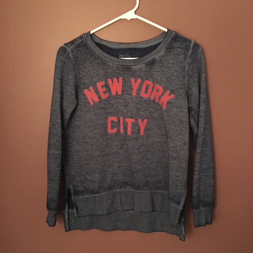 Zoe + Liv Crewneck New York City sweatshirt